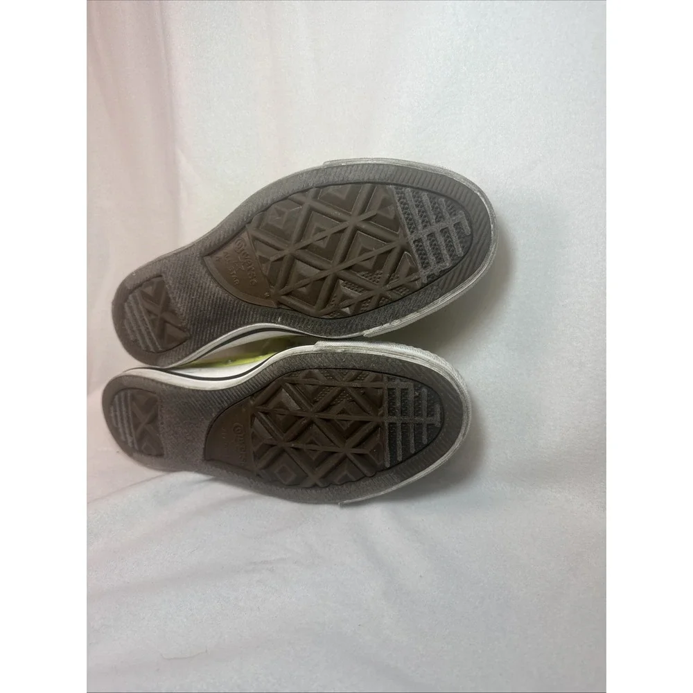 Converse All Star Low Top Unisex Sneakers Yellow Mens 4 Womens 6 - Picture 9 of 9
